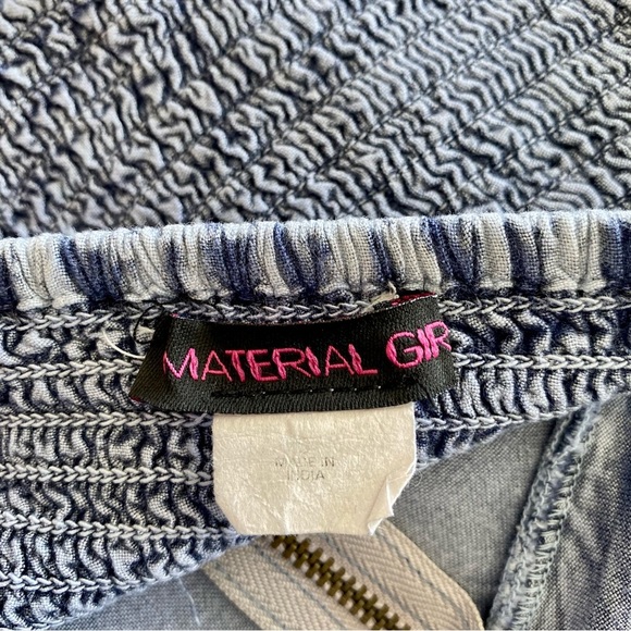 Material Girl Strapless Chambray Dress Size Small - Picture 4 of 4